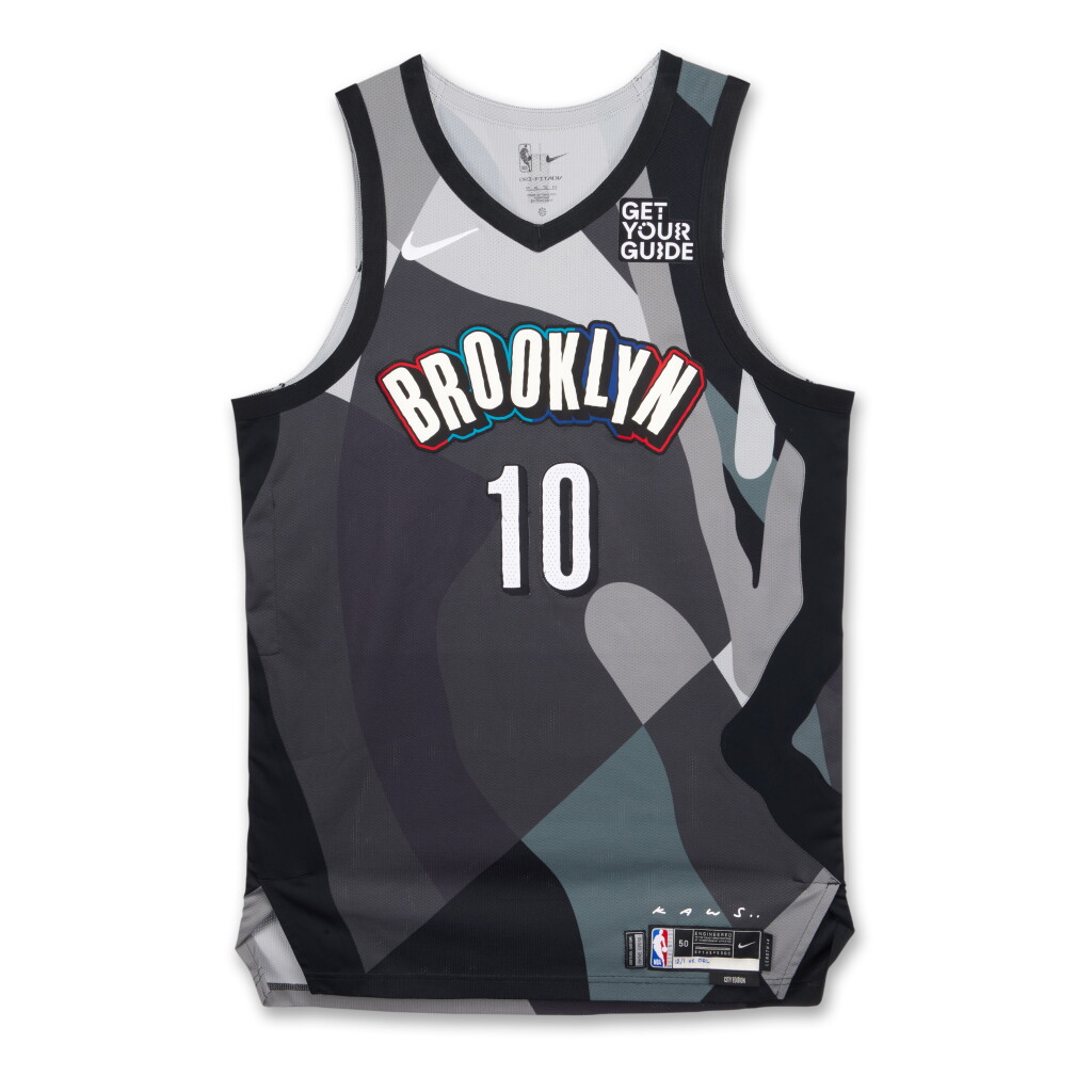 View full screen - View 1 of Lot 163. Ben Simmons Brooklyn Nets 2024-2025 Game Worn City Edition Jersey.