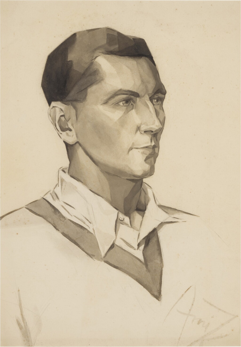 View full screen - View 1 of Lot 95. Portrait of a Man.