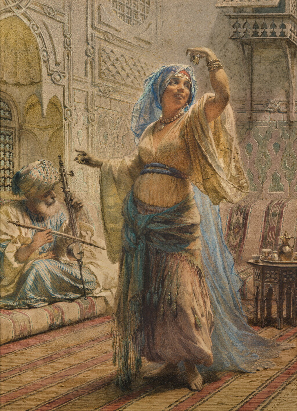 View full screen - View 1 of Lot 1. CARL HAAG | DANCE OF THE ALMEH.