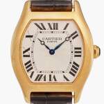 Reference 2496E Tortue 'Collection Privée Cartier Paris' | A yellow gold tonneau-shaped wristwatch, Circa 2005