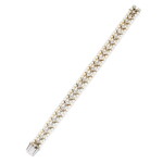 Bracelet perles fines et diamants | Natural pearl and diamond bracelet