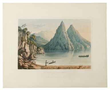 View full screen - View 1 of Lot 1166. Caddy, Lieutenant John Herbert | Among the most desirable 19th century views of West Indian landscape.