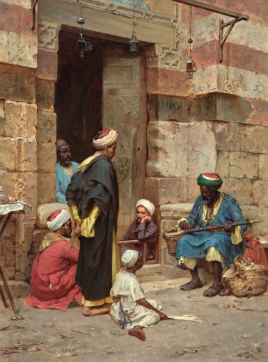 View full screen - View 1 of Lot 119. ARTHUR VON FERRARIS | THE MUSICIAN.