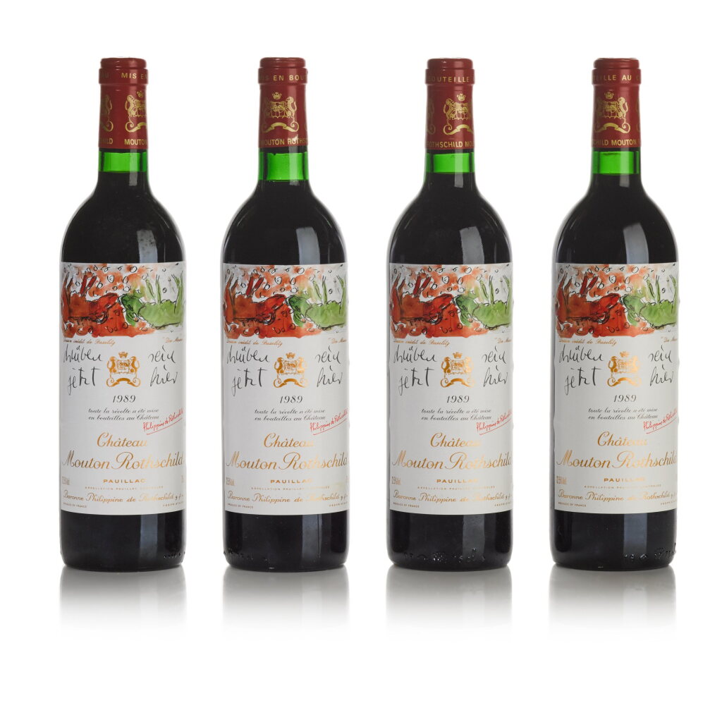 View full screen - View 1 of Lot 21. Château Mouton Rothschild 1989 (12 BT).