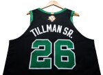 Xavier Tillman Sr. Boston Celtics 2024 NBA Finals Game Worn Statement Edition Jersey | Game 2