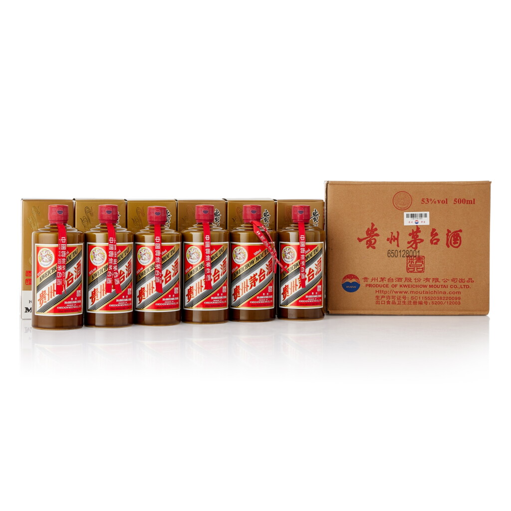 View full screen - View 1 of Lot 9449. 2022年產 "飛天牌" 精品貴州茅台酒 (原箱) Kweichow Flying Fairy Moutai Jingpin 2022 (6 BT50).