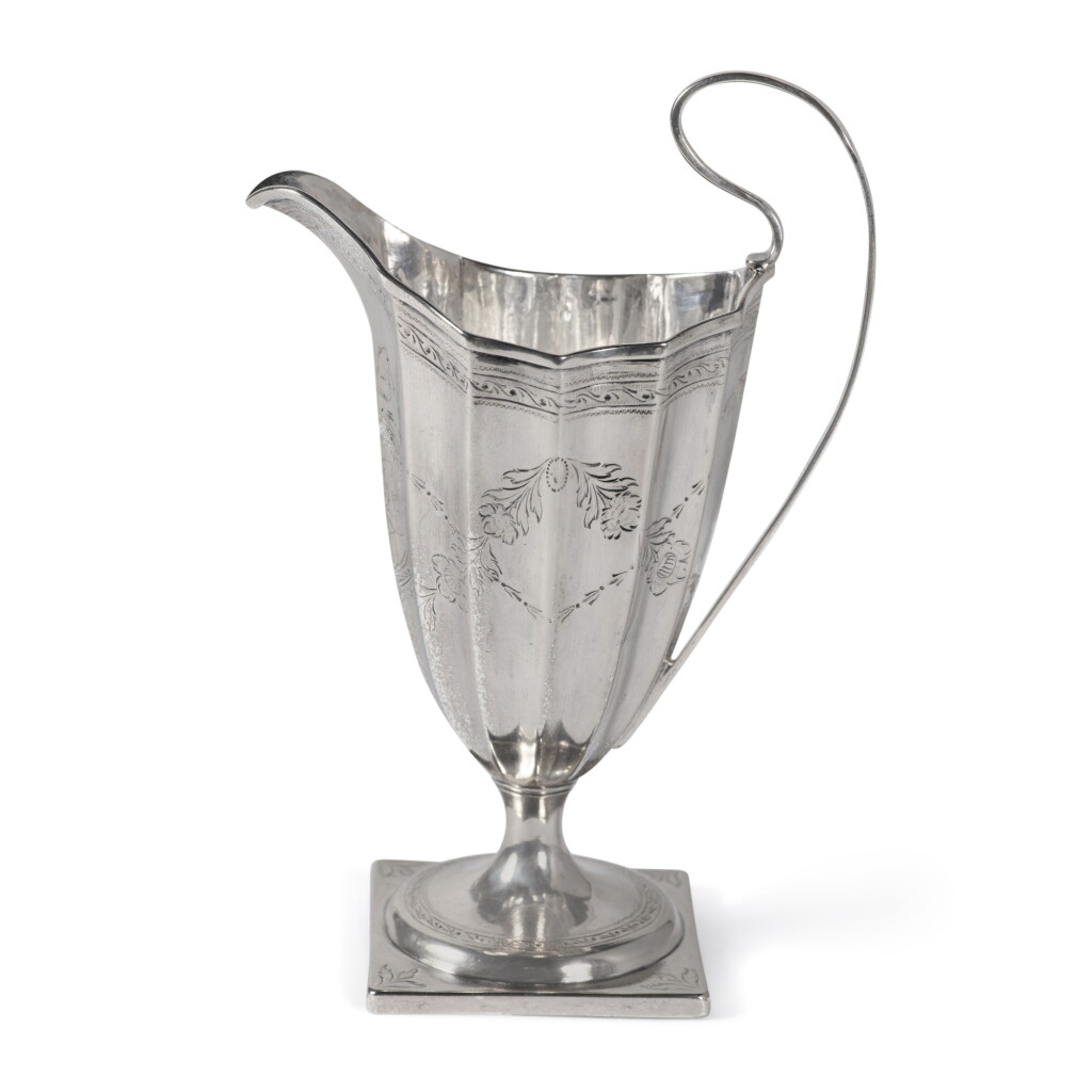 View full screen - View 1 of Lot 10. An American Silver Creamer, Paul Revere II, Boston, 1793.