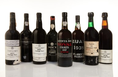 View full screen - View 1 of Lot 131. Aged Port in 3 Decades (4 BT).