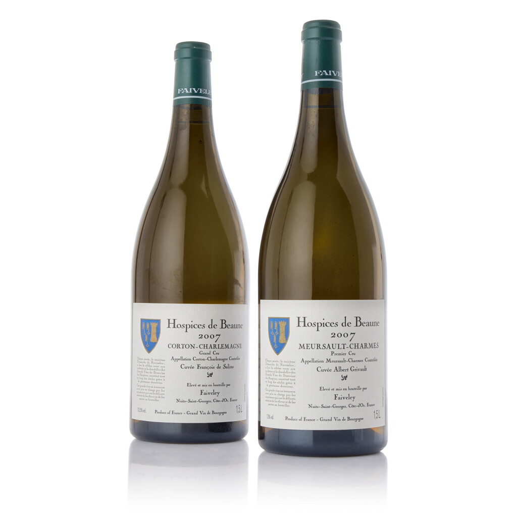 View full screen - View 1 of Lot 3039. Meursault Premier Cru Les Charmes, Cuvée Albert Grivault 2007 Faiveley (2 MAG).