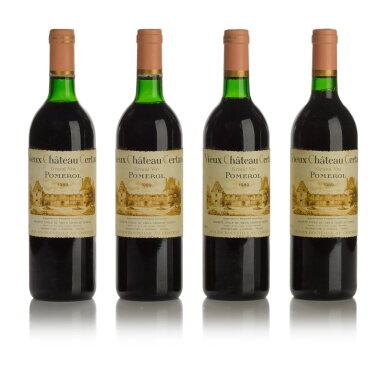 View full screen - View 1 of Lot 163. Vieux Château Certan 1989 (12 BT).