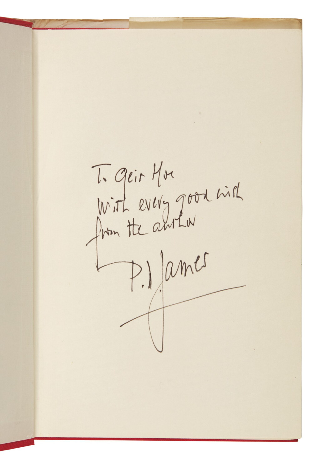 View full screen - View 1 of Lot 151. James, A Mind to Murder, 1963, inscribed.