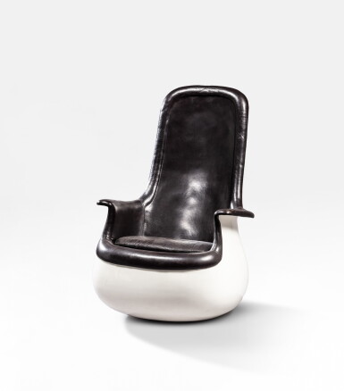 View full screen - View 1 of Lot 29. Culbuto armchair | Fauteuil Culbuto .