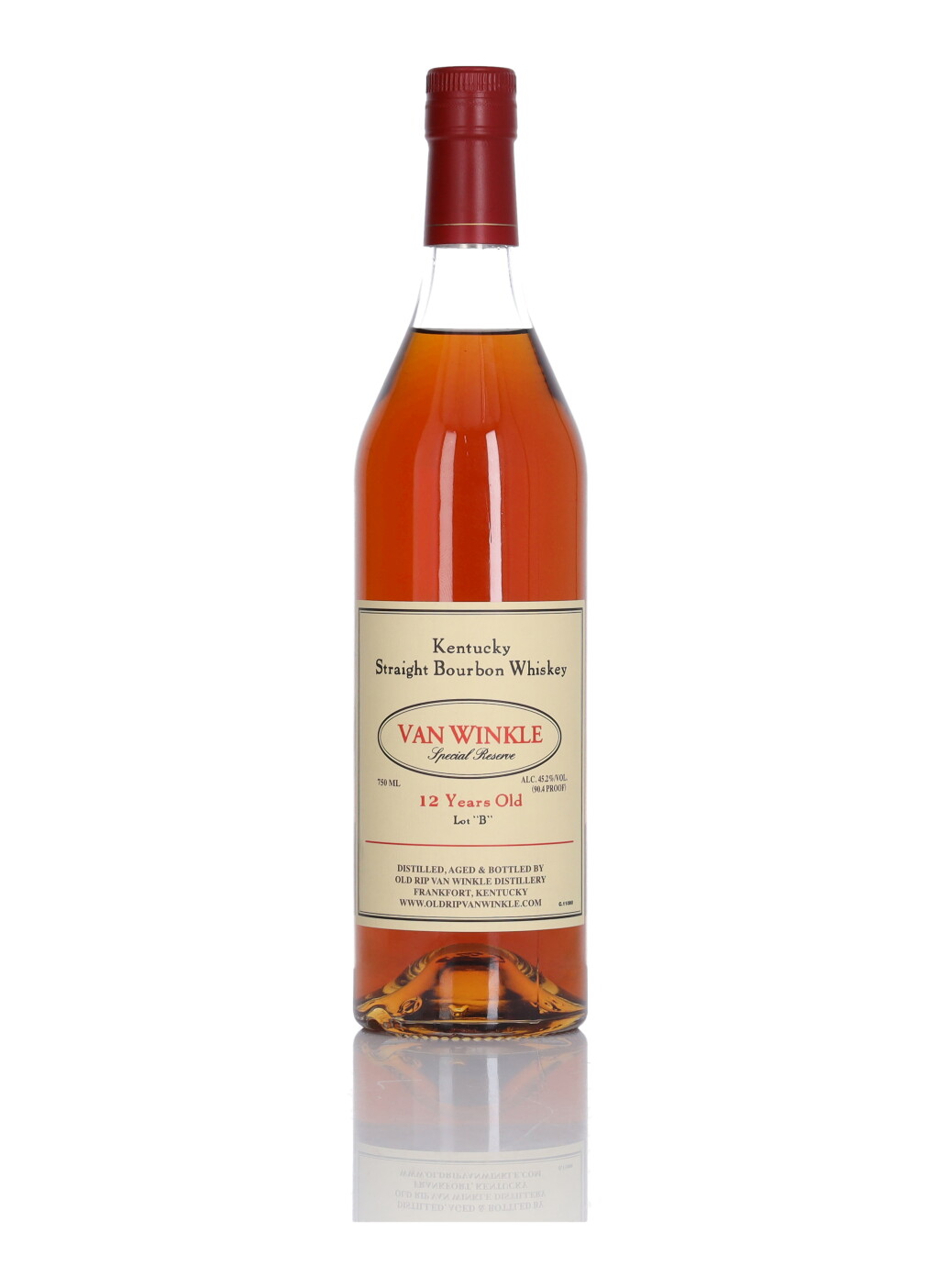 View full screen - View 1 of Lot 98. Van Winkle 12 Year Old Special Reserve Lot "B" 90.4 Proof NV (1 Bottle 75cl).