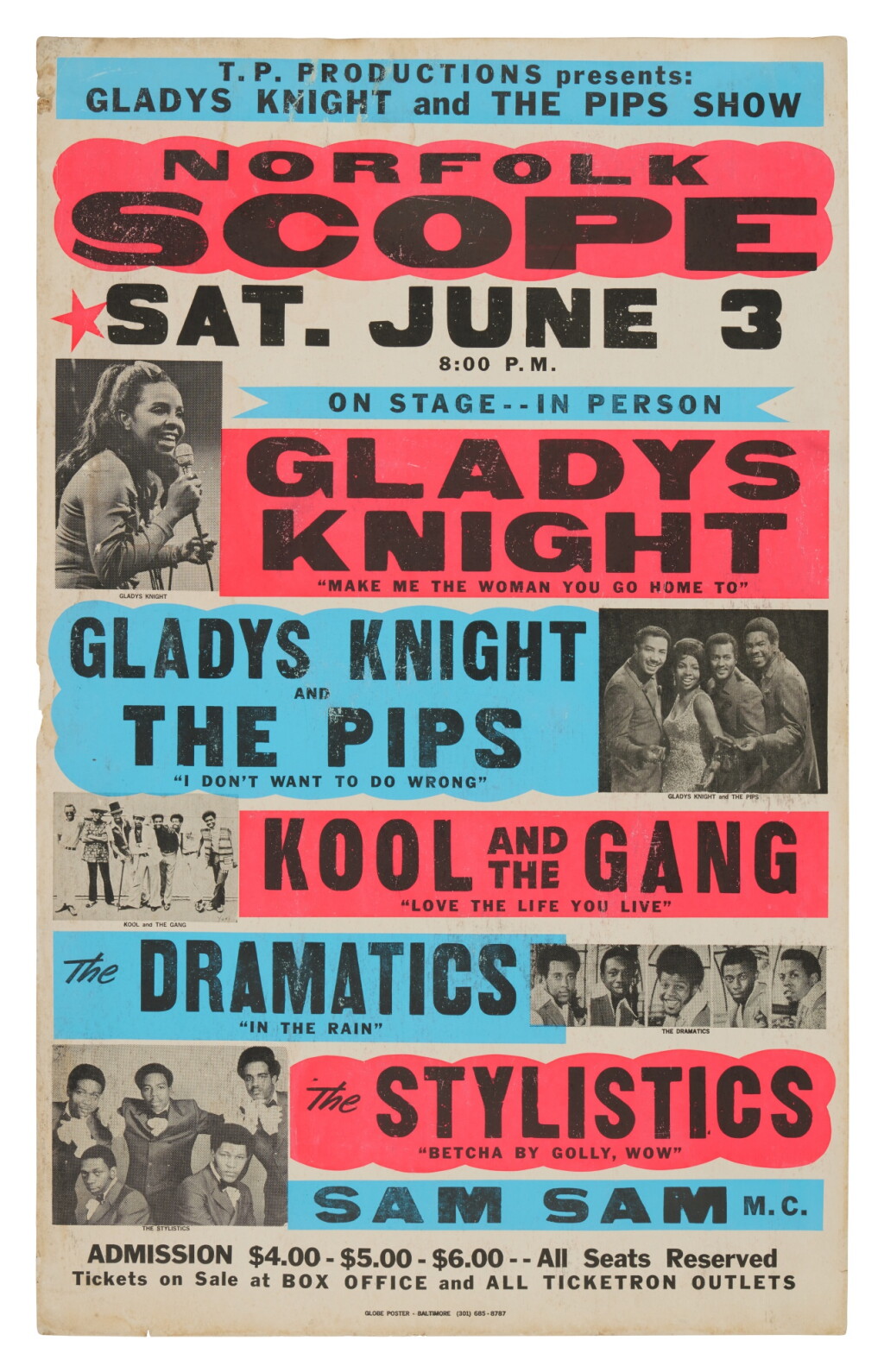全螢幕檢視 - 查看53Gladys Knight | A promotional poster for the Empress of Soul的1