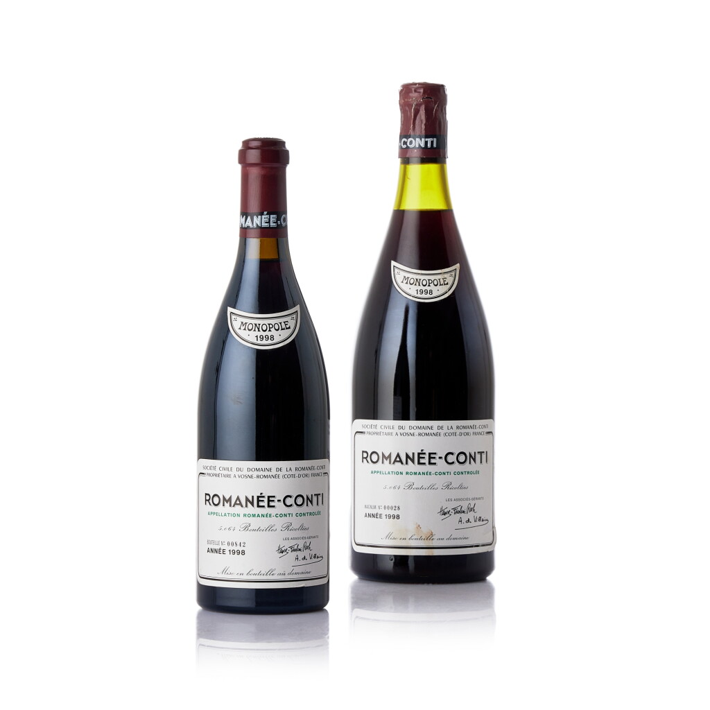 View full screen - View 1 of Lot 3193. Romanée Conti 1998 Domaine de la Romanée-Conti (1 BT).
