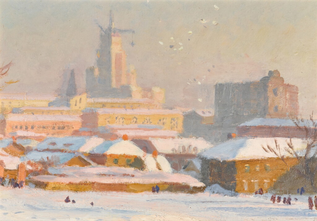 View full screen - View 1 of Lot 170. Two Views of Moscow.
