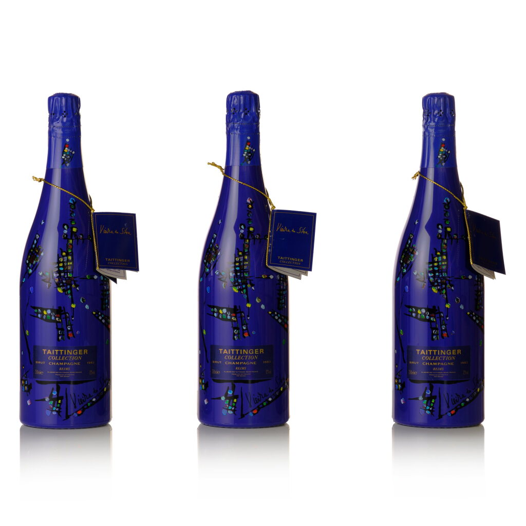 View full screen - View 1 of Lot 901. Taittinger Collection da Silva 1983 (6 BT).