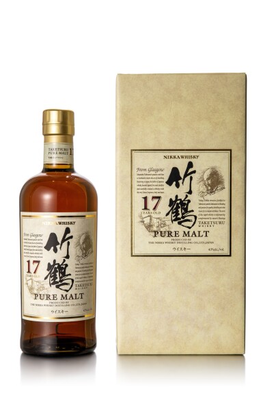 View full screen - View 1 of Lot 1023. 竹鶴 Nikka Taketsuru 17 Year Old 43.0 abv NV (1 BT70).