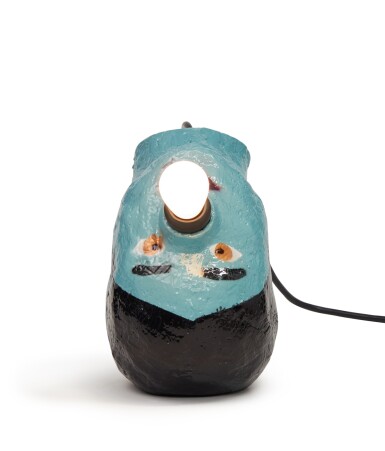 View full screen - View 1 of Lot 496. Good Luck Lamp.