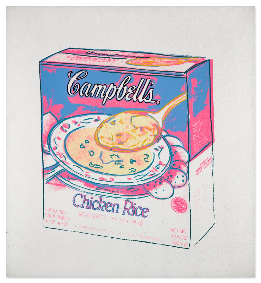 Campbell s Soup Box Chicken Rice Contemporary Curated 2023 Sotheby s campbell-s-soup-box-chicken-rice-contemporary-curated-2023-sotheby-s