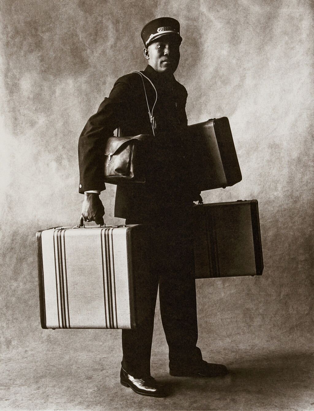 View full screen - View 1 of Lot 41. ‘Porter (Train Station Porter) (Pullman Porter), New York’.