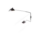 Angled wall lamp, designed in 1954