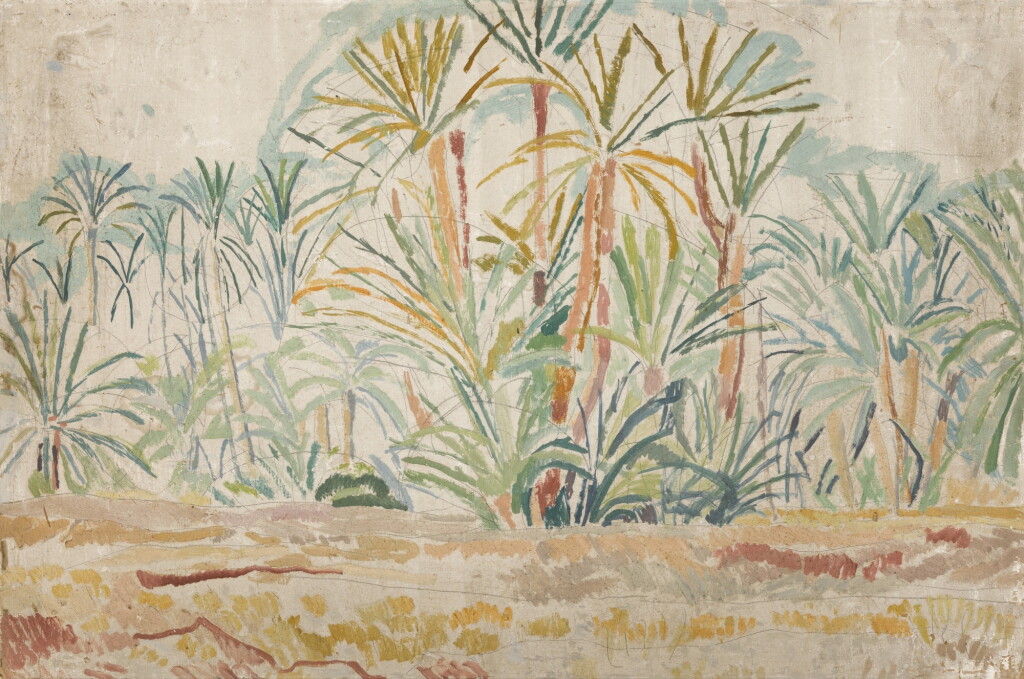 View full screen - View 1 of Lot 680. Landscape in Tunis.