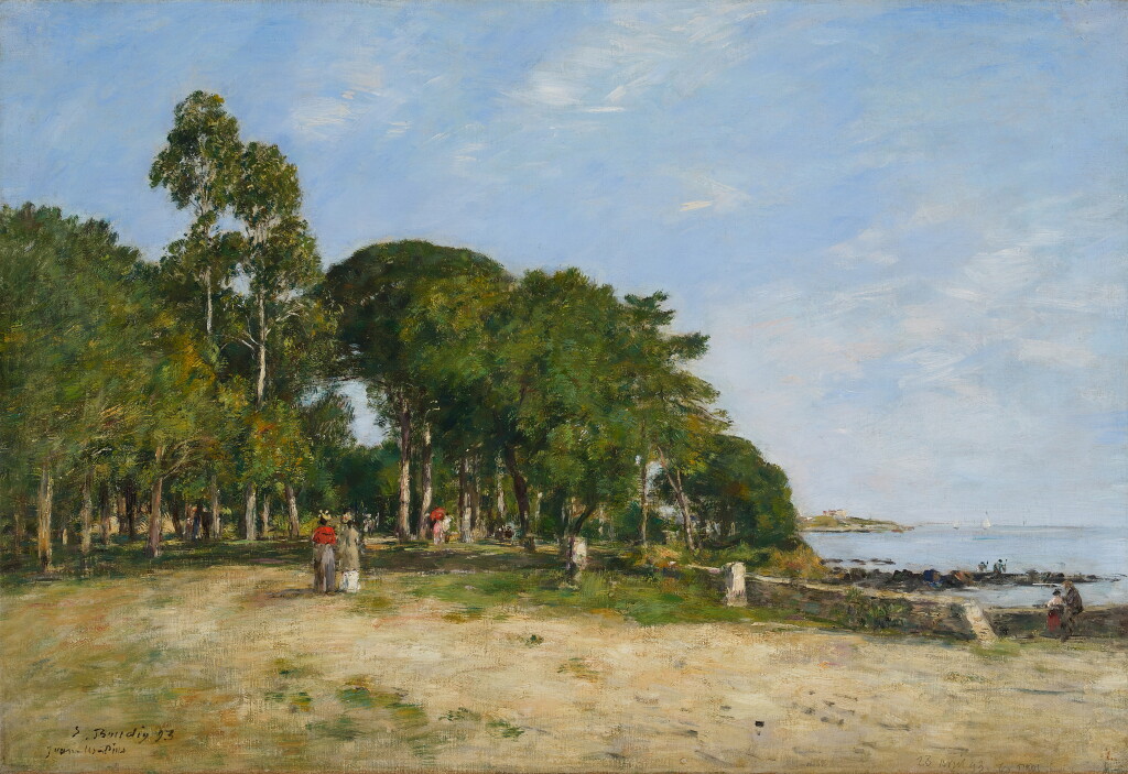 View full screen - View 1 of Lot 146. Juan-les-Pins. La Promenade et la baie.