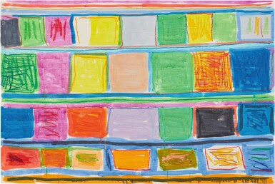 View full screen - View 1 of Lot 6. STANLEY WHITNEY | UNTITLED .