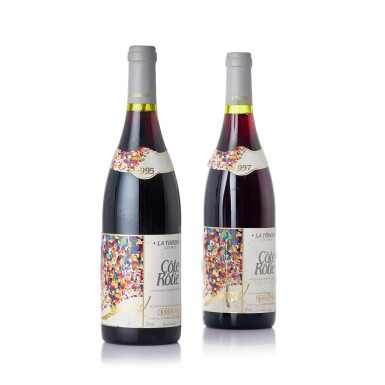 View full screen - View 1 of Lot 3159. Côte Rôtie, La Turque Guigal "Vertical" (4 BT).