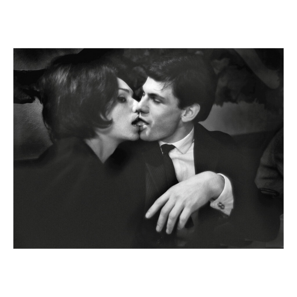 View full screen - View 1 of Lot 67. CHRISTER STRÖMHOLM | NANA KISSING A MAN, PLACE BLANCHE, PARIS.