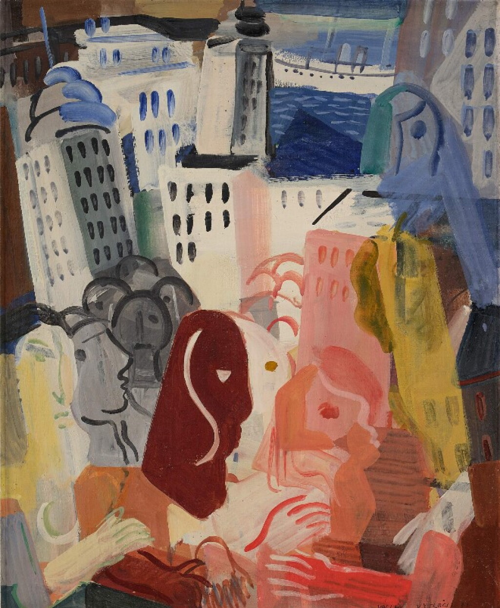 View full screen - View 1 of Lot 899. Return from Coney Island.