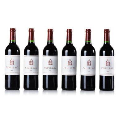 View full screen - View 1 of Lot 38. Pauillac de Latour 2003 (12 BT).