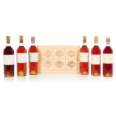 View full screen - View 1 of Lot 593. Château d'Yquem "Vertical" (6 BT).