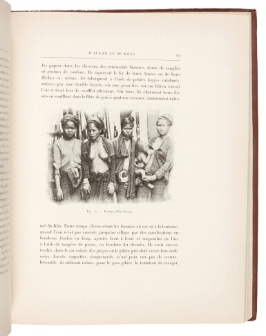 View full screen - View 1 of Lot 177. Auguste Pavie | Mission Pavie Indo-Chine, Paris, 1898-1919, 11 volumes.