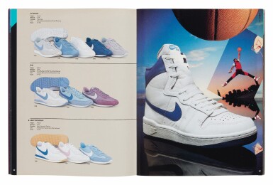 View full screen - View 1 of Lot 13. Nike Footwear Catalogue | 1985.