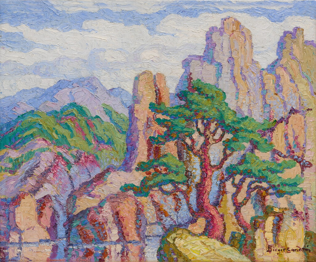 View full screen - View 1 of Lot 23. BIRGER SANDZÉN | ROCKS AND PINES, BOULDER, COLORADO.