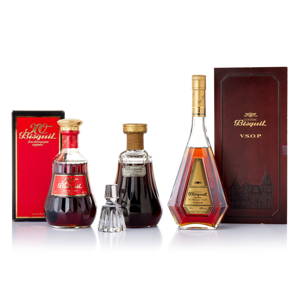 View full screen - View 1 of Lot 2835. Bisquit Cognac Mixed Lot (3 BT70).