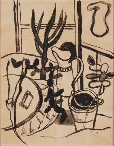 View full screen - View 1 of Lot 240. Au bord de fruits.