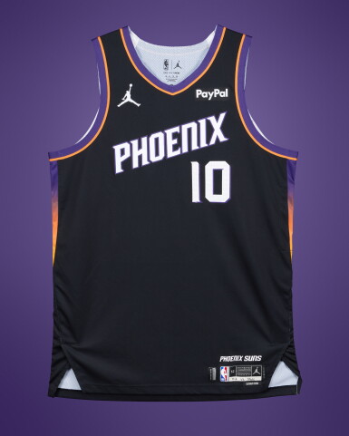 View full screen - View 1 of Lot 64. Khaman Maluach Phoenix Suns 2025-2026 Game Worn Statement Edition Jersey .
