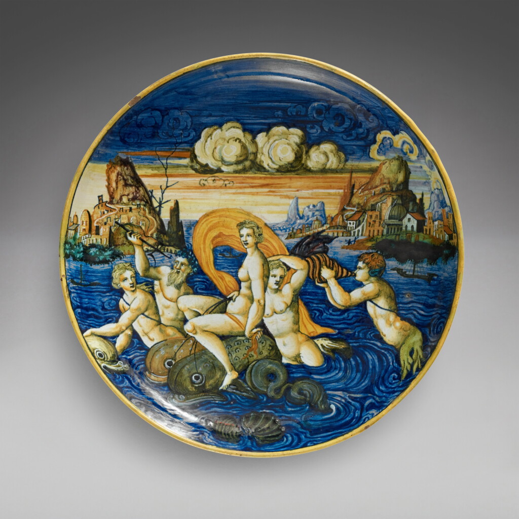 View full screen - View 1 of Lot 648. Italian, Urbino, probably Workshop of Guido Durantino (Fontana) and his Son, Orazio Fontana, dated 1541.