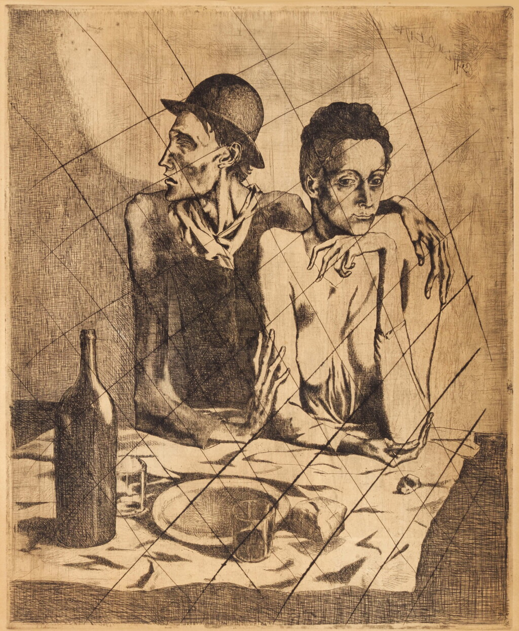 View full screen - View 1 of Lot 413. PABLO PICASSO | LE REPAS FRUGAL (B. 1; BA. 2).