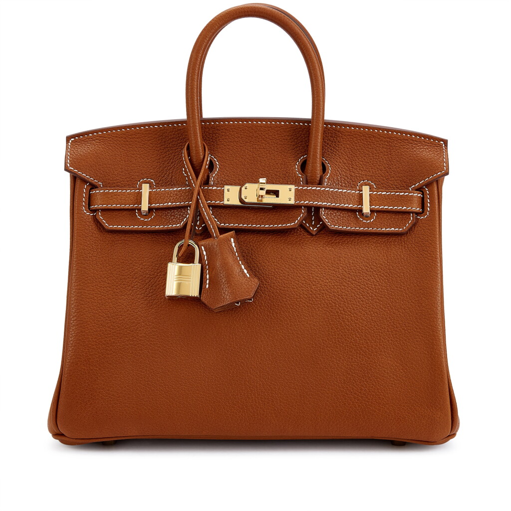 View full screen - View 1 of Lot 6021. Fauve Barenia Birkin 25 Gold Hardware, 2024.