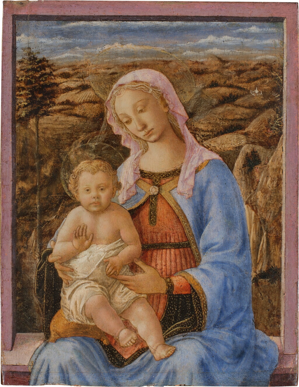 View full screen - View 1 of Lot 310. Madonna and Child.