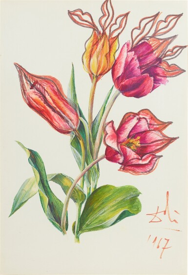 View full screen - View 1 of Lot 402. Les fleurs-lèvres.