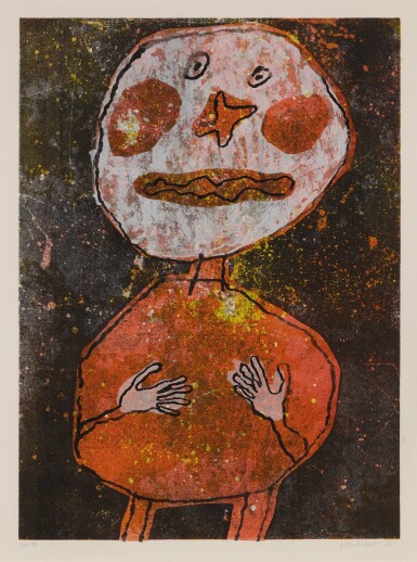 View full screen - View 1 of Lot 65. Personnage au costume rouge (Webel 806).