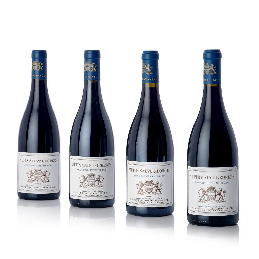 View full screen - View 1 of Lot 8036. Nuits St. Georges, Aux Cras 2014 Domaine du Comte Liger-Belair (6 BT).