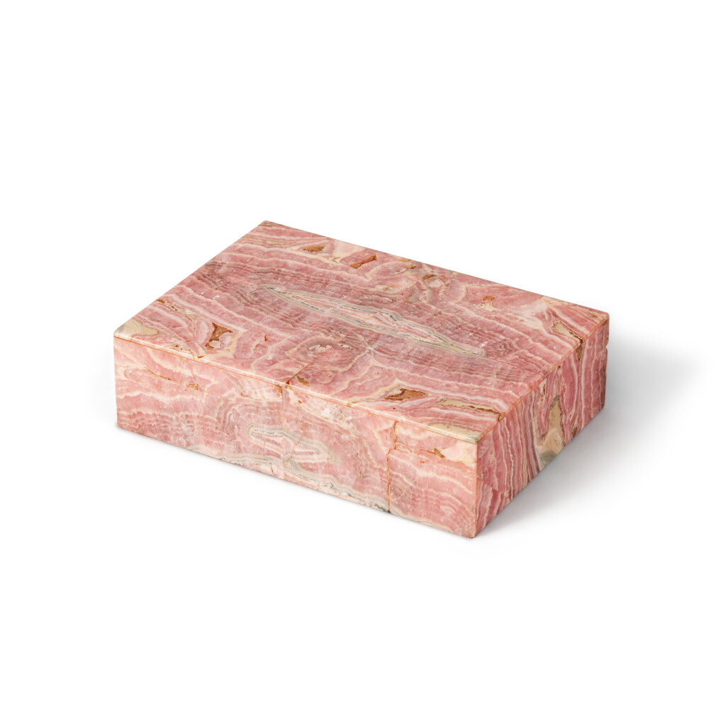 View full screen - View 1 of Lot 45. Rhodochrosite Box.