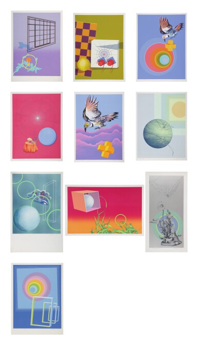 View full screen - View 1 of Lot 20. RITA SIMON | TEN PRINTS.