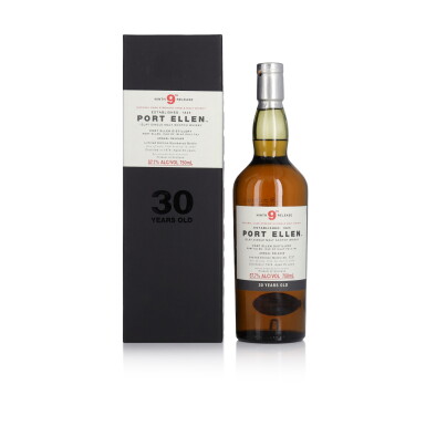 View full screen - View 1 of Lot 1126. Port Ellen 9th Annual Release 30 Year Old 57.7 abv 1979 (1 bt 75cl).